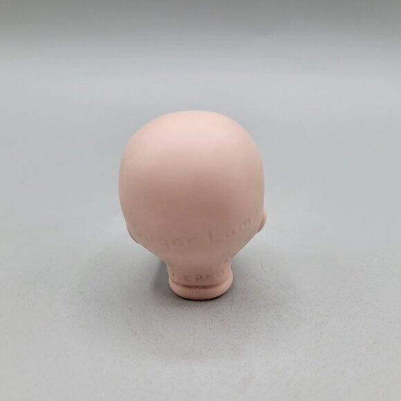 Sugar Lump Porcelain Bisque Doll Head Reproduction by Boots Tyner Unpainted - Picture 4 of 8